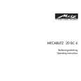 METZ MECABLITZ 20BC6 Owners Manual